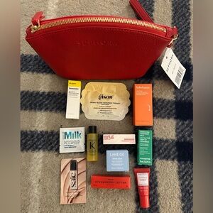Sephora Red Makeup Bag